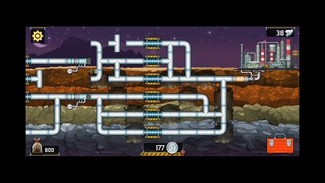 Plumber 3 Puzzle Game Level 37 - 3 Stars (Android/iOS) Oil Tycoon смотреть онлайн