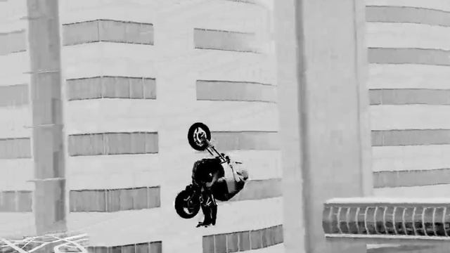 не удачное сальто-в GTA 5