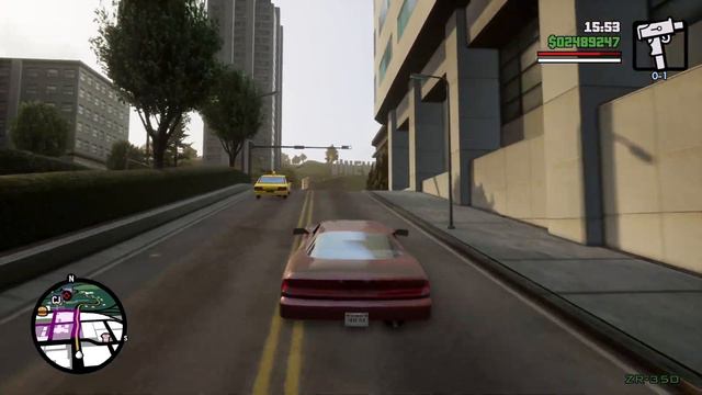 Grand Theft Auto San Andreas: Definitive Edition. Grove Street Empire Building With Commentary
