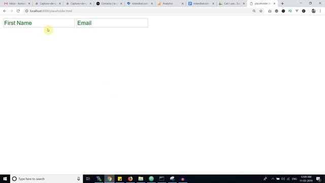 CSS Tips: Change HTML form element placeholder style | Barun Kumar смотреть онлайн