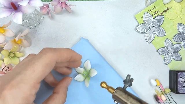 Мастер Класс. Цветы плюмерии  из ножей Agiart