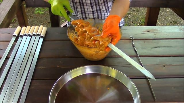 Сочный шашлык из курицы на 100%) смотреть онлайн