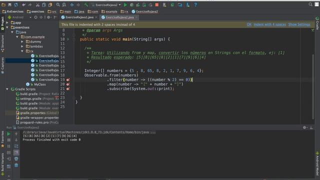 RxJava - Operadores Map, From, Distinct y Repeat смотреть онлайн