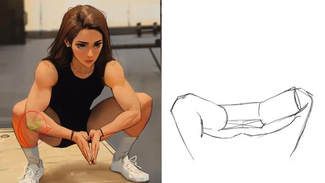 Sketchlapse 7 (Lower body) SamDoesArt Refrences. смотреть онлайн