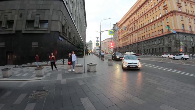 Russia, Walking in Moscow, Rozhdestvenka st., Balshaya Lubyanka st. 4K. смотреть онлайн