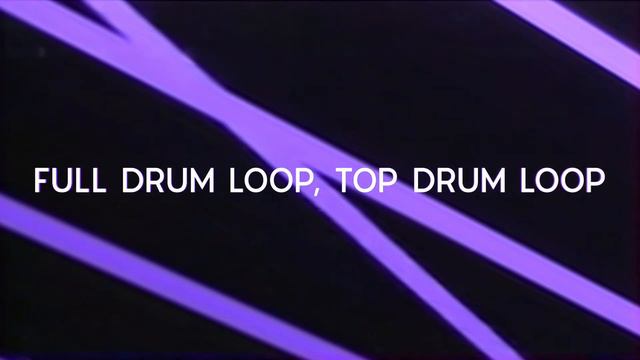 Retro Drum Kit - Fills, Toms, Snares, Kicks & More! Synthwave