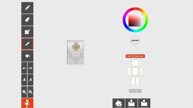I made a Moon Knight Minecraft skin смотреть онлайн