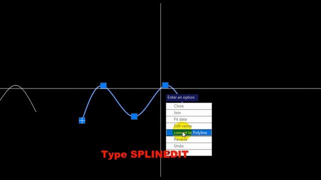 AutoCAD tutorial | How to convert Spline to Polyline AutoCAD смотреть онлайн