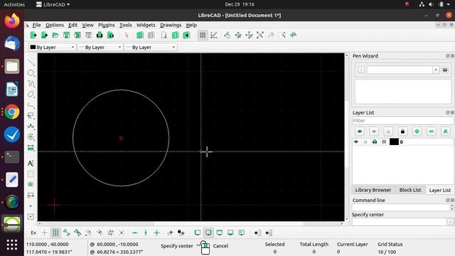 Hovered Highlight - Solved LibreCAD Issue #1480 смотреть онлайн