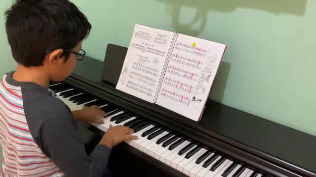 John thompson - Campanas vespertinas - piano Yamaha Arius YDP 144 смотреть онлайн