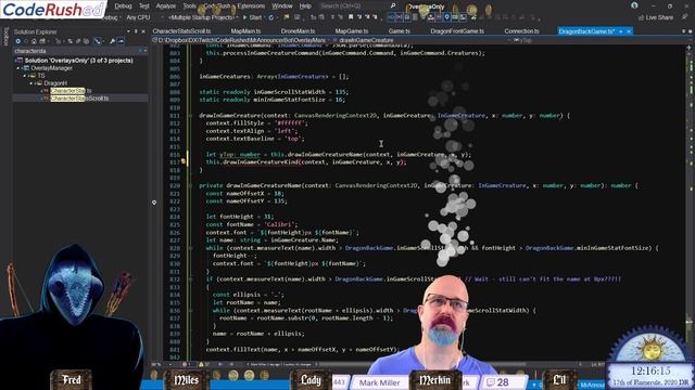 Episode 300! Painting D&D NPC/Monster Stats with TypeScript, C#, and SignalR смотреть онлайн