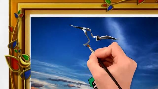 Рисованное видео. Байкальские зори. ⁄ Hand drawn video. Baikal dawns смотреть онлайн