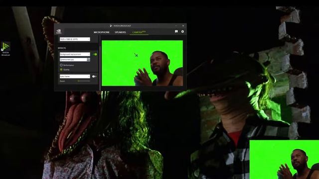 How to Make a Virtual Green Screen Background On OBS with Nvidia Broadcast смотреть онлайн