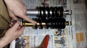 Моноамортизатор от IRBIS на Motoland V Raptor