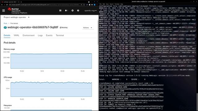 Re host Oracle WebLogic application to OpenShift on AWS zero application changes смотреть онлайн