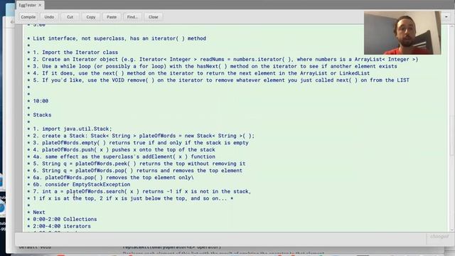 Java Programming: Lesson 52 - Stacks смотреть онлайн