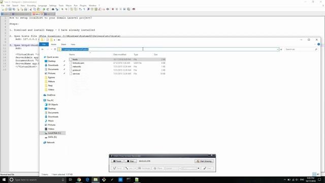 How to change localhost to custom domain name Laravel Project смотреть онлайн