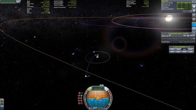 Capturing an Asteroid in an Armageddon-Style X-71 Space Shuttle - Kerbal Space Program смотреть онлайн