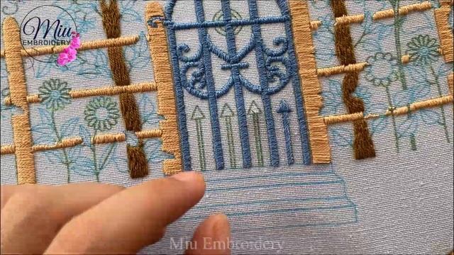 Watch Me Embroider - Spring Garden ? Lots of Satin Stitch смотреть онлайн