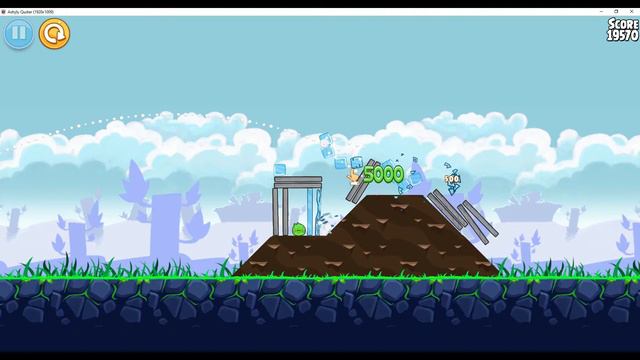 Angry Birds Re-Imagined: Feathery Hills 1-1 to 1-21 Walkthrough. смотреть онлайн