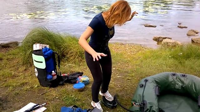 Как накачать лодку смотреть онлайн