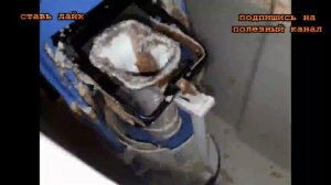 ★ Как очистить сливной бачок унитаза от известкового налета и ржавчины, не извлекая из него механиз