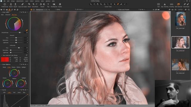 Обрабатываем фоточки с Nikon d80 с этой чудесной CCD матрицей в Capture one смотреть онлайн