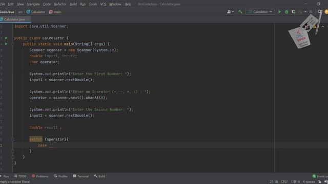 Java Calculator Program Tutorial - Building a Simple Calculator смотреть онлайн