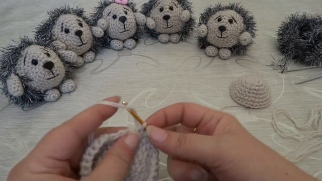 Полный мастер-класс по вязанию ежика. смотреть онлайн