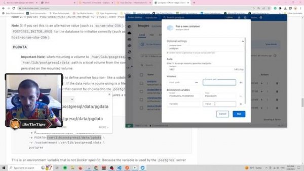 Стартираме Postgres Контейнер с Bind Volume в Docker Desktop