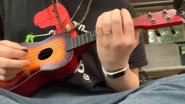 Come As You Are by Nirvana on Ukulele смотреть онлайн