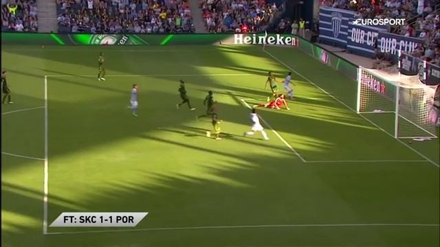 «Портленд» забил инопланетный гол от перекладины смотреть онлайн