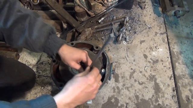 МТЗ ремонт тормозного механизма смотреть онлайн