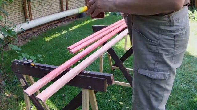 Plywood hull gluing: Episode #73 - red gunwales and inwales (Pasja 400; RoSSY project) смотреть онлайн