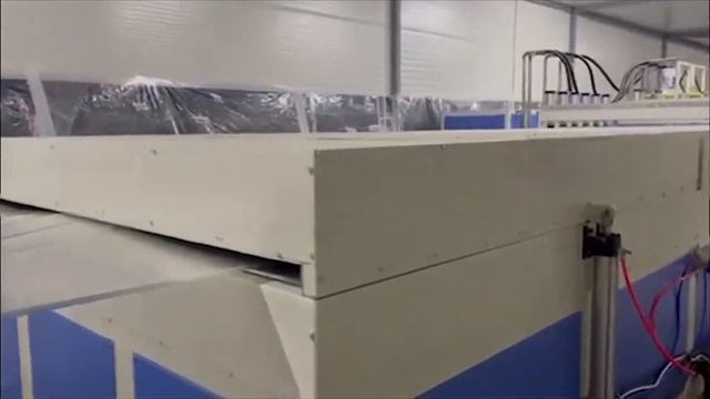 Линия для производства сотового поликарбоната | PC roof / wall hollow sheet line | @Leader Machiner смотреть онлайн