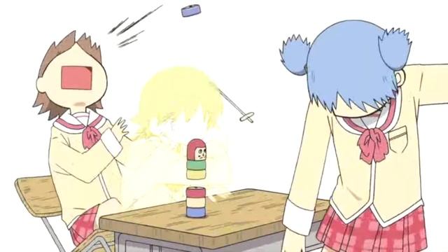 Nichijou - Выбей блок смотреть онлайн
