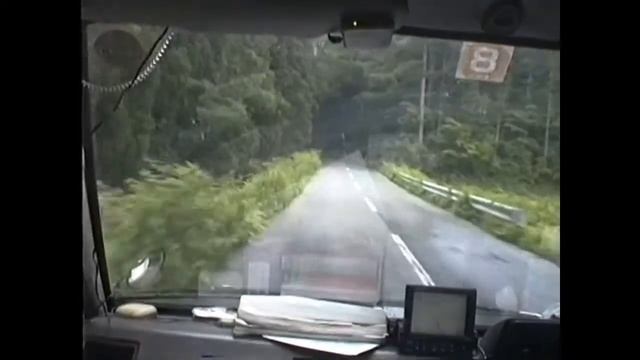 Дорога в Ямагату. Япония. Очень старое видео. смотреть онлайн