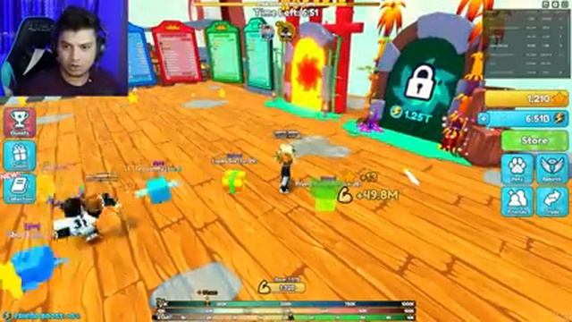 I BECAME NO 1 IN THE SERVER - ROBLOX - YEET A FRIEND смотреть онлайн