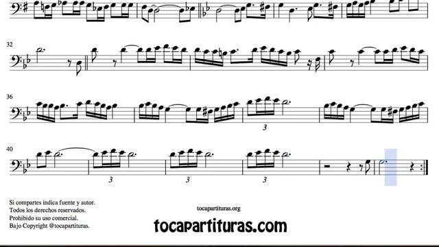 La Leyenda del Beso Sheet Music for Trombone and Euphonium смотреть онлайн