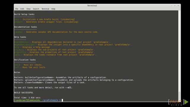 Effective Gradle Implementation Tutorial: Java Plugin Tasks | packtpub.com смотреть онлайн