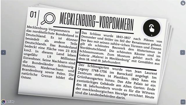 Динамичная карта "Федеративная Республика Германия" смотреть онлайн