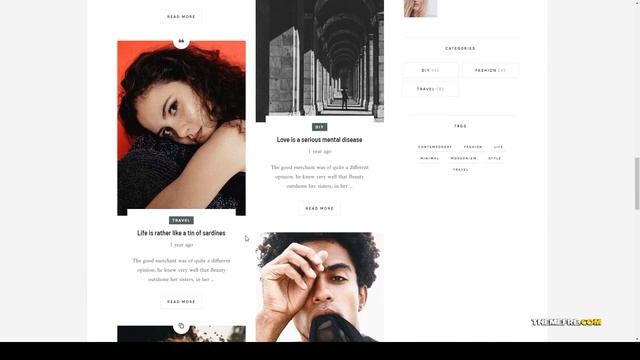 Mion - A Modern WordPress Blog Theme смотреть онлайн