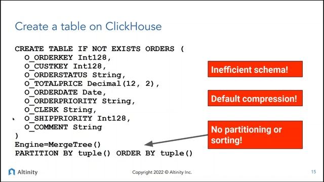 Moving Big Data from Snowflake to ClickHouse for Fun and Profit | ClickHouse Webinar смотреть онлайн
