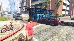 ЭКСТРЕМАЛЬНЫЕ ТРЮКИ НА BMX И МОТОЦИКЛЕ - ТРЮКИ В GTA 5