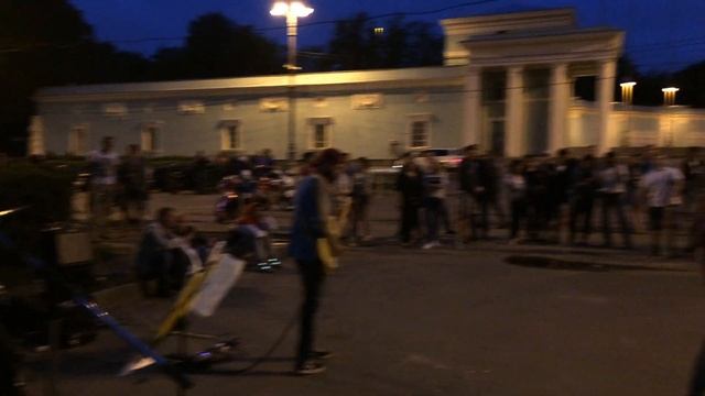 NIRVANA на Вднх, Девушка круто поёт, Музыканты жгут- до мурашек смотреть онлайн