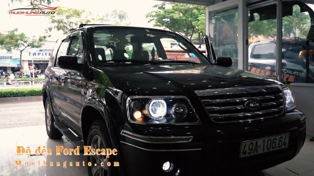 Ford Escape XLS 2008 độ đèn bi xenon siêu sáng смотреть онлайн