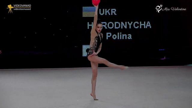 Polina HORODNYCHA (UKR) Ball RGI SENIOR Miss Valentine Tartu 2024 смотреть онлайн
