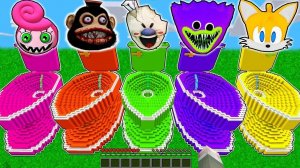 ВЫБЕРИ ПРАВИЛЬНЫЙ УНИТАЗ МАМА ХАГГИ ВАГГИ МОРОЖЕНЩИК СОНИК SCP ПОВАР ОБЕЗЬЯНА В МАЙНКРАФТ