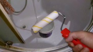 Как отмыть валик от краски за 20 секунд