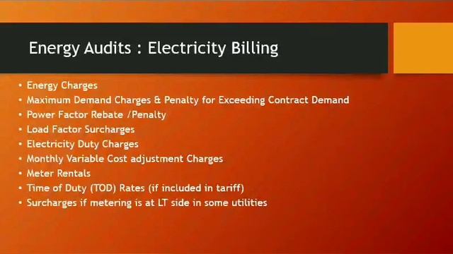 Energy Audit : Electrical System (Electricity Billing) смотреть онлайн